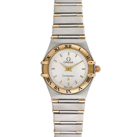 omega stainless steel constellation watch|pre owned Omega Constellation ladies.